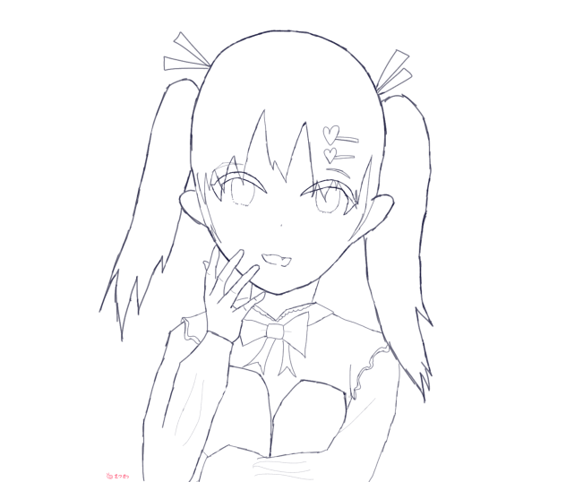 🖤🧸　線画