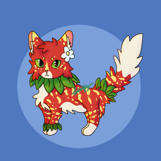 Strawberry Cat