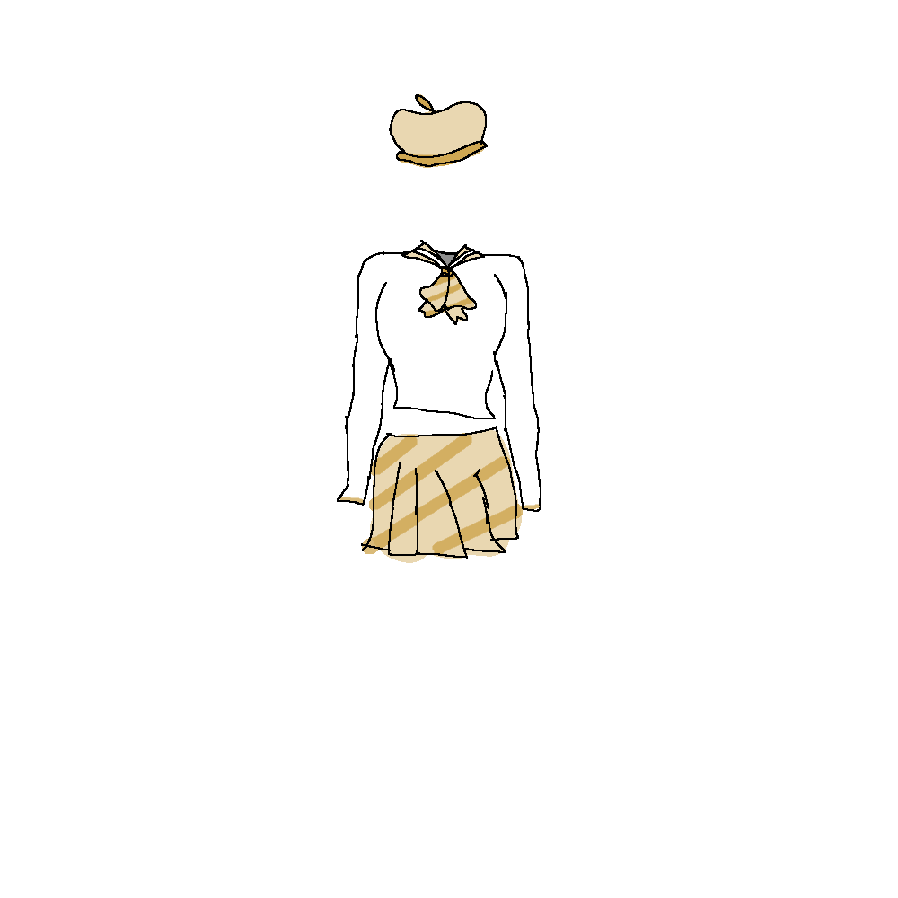 modern and stylish school uniform - ibisPaint