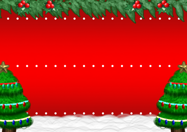 クリスマスな背景