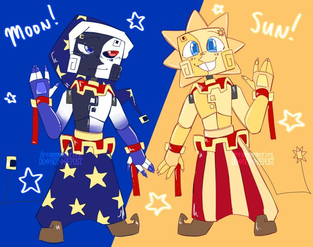Moon and Sun Minecraft