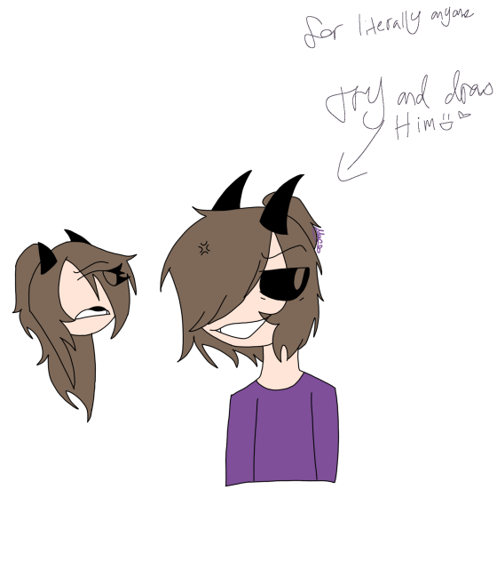 My oc but genderbent