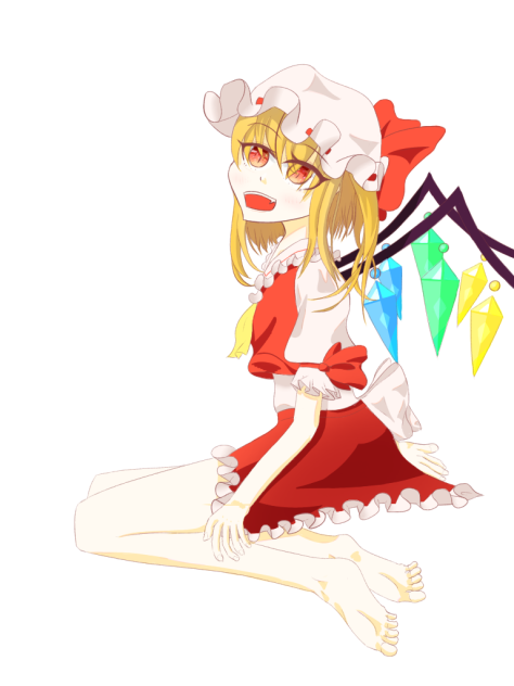 フランちゃんお座り