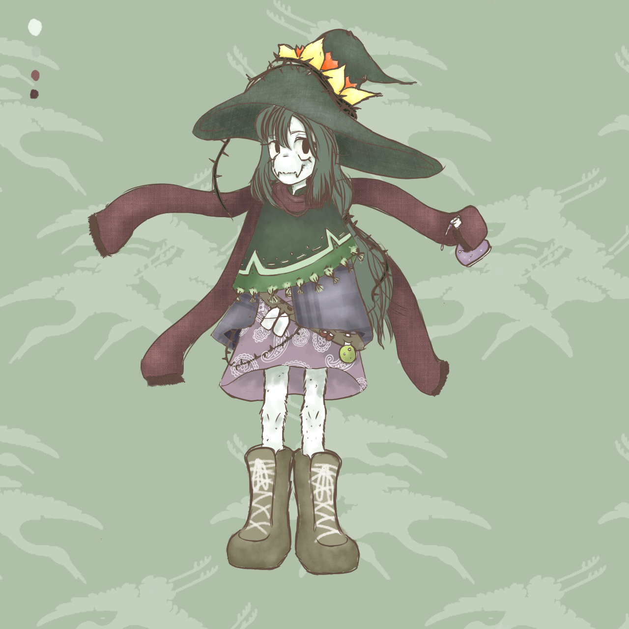 okuma (oc of mine) ibisPaint