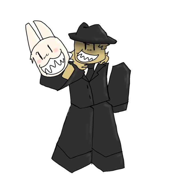 mafioso and his silly bunny