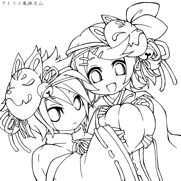 塗り絵8 - ibisPaint