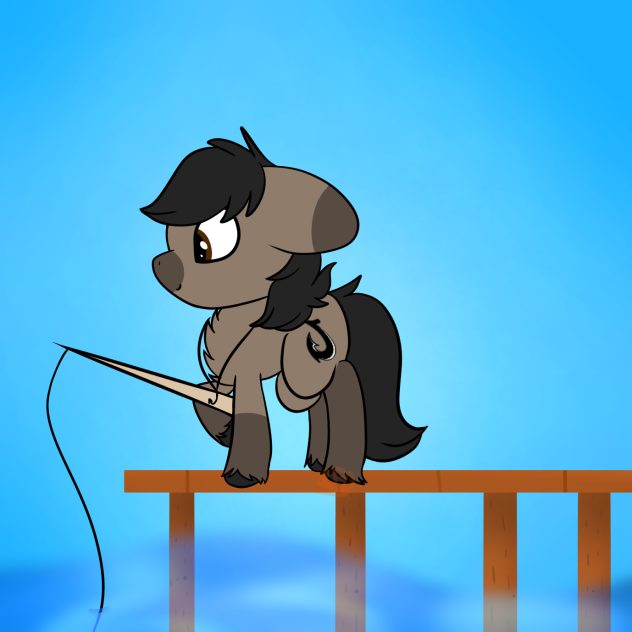 Fishing pony