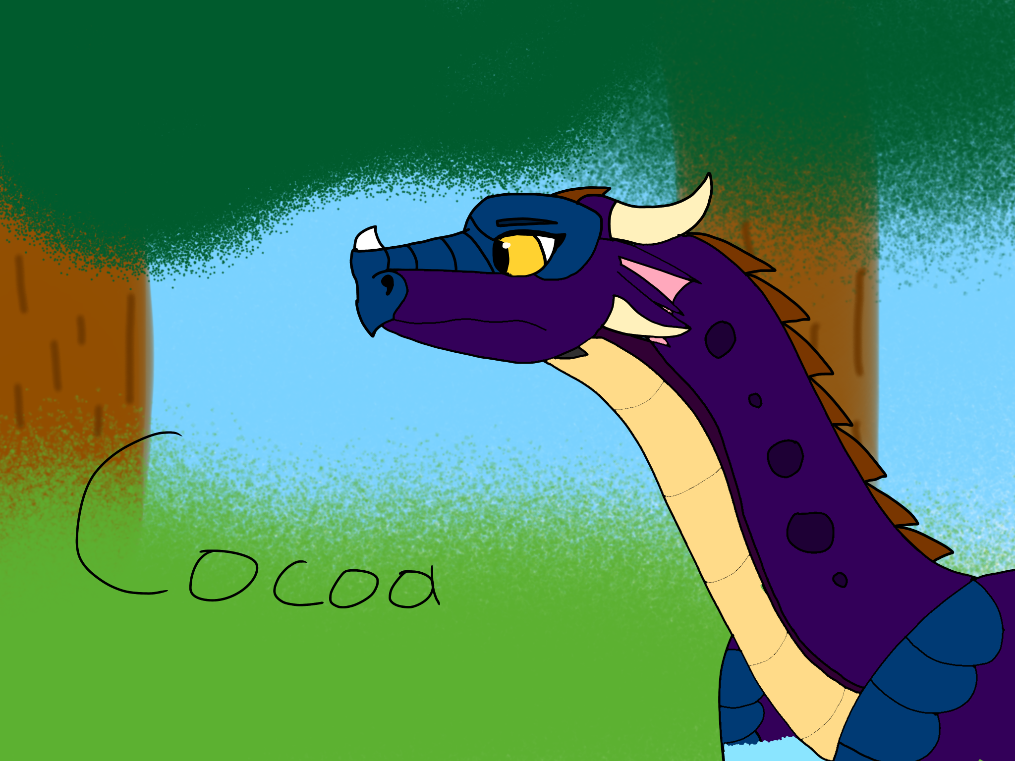 OC speedpaint , Cocoa , Tutorial used - ibisPaint