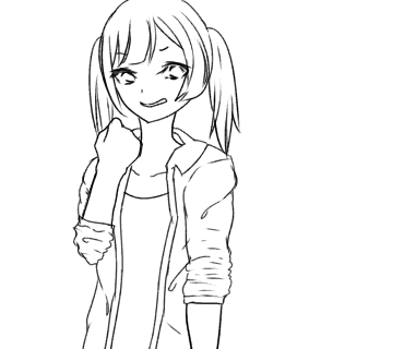 ( ･ㅂ･)و ̑̑ 線画