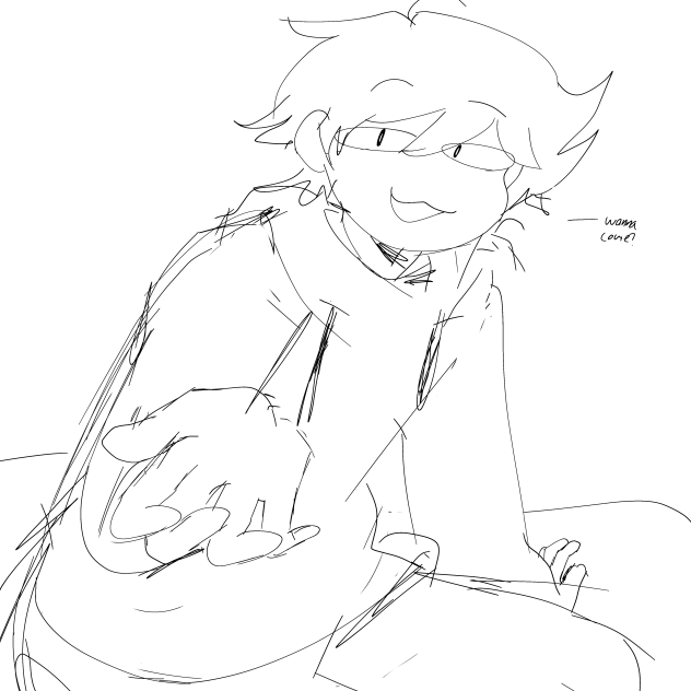 messy sketch