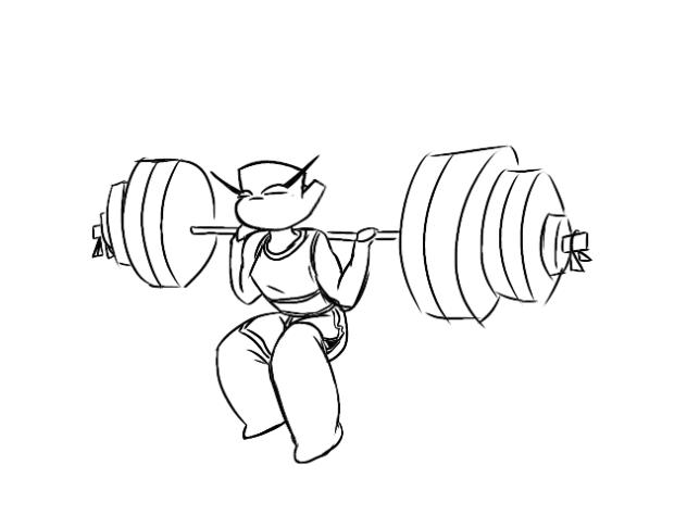 Work out day - ibisPaint