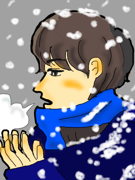 雪の待ち合わせ