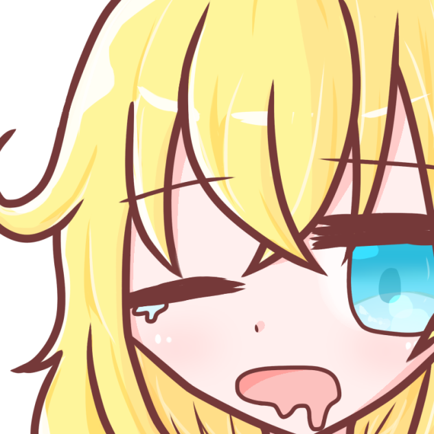 金髪女の子(Twitterアイコン)