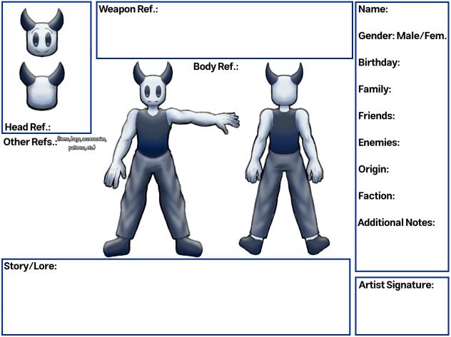 PHIGHTING! Oc Reference sheet - ibisPaint