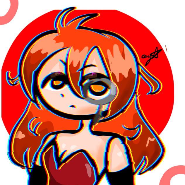 Girl in red