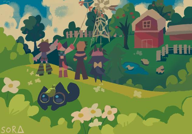 in the field🌿