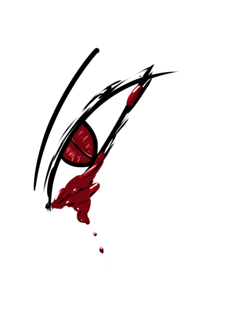 bloody demon-ish eye - ibisPaint