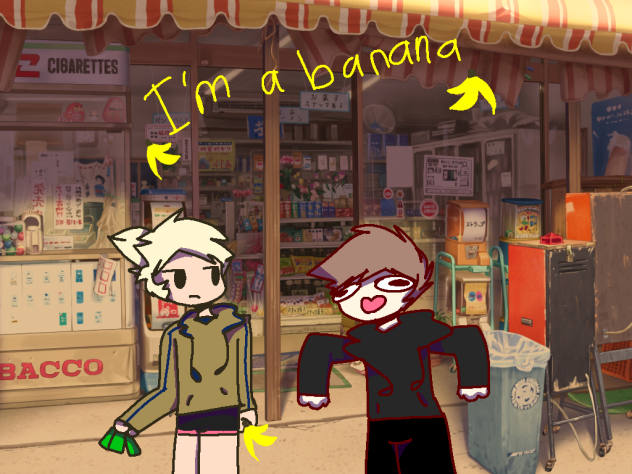 Im a banana ft tallie juru speedpaint