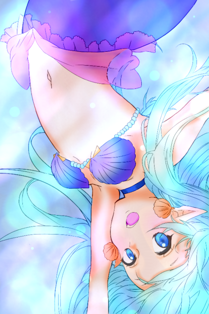マーメイド 塗らせていただきました