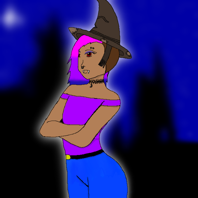 #my very own HP(Harry Potter) oc!❤️🧡💛💚💙💜