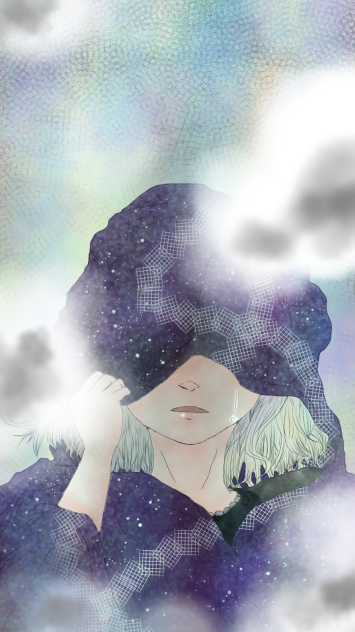入道雲5 雲の中の少女