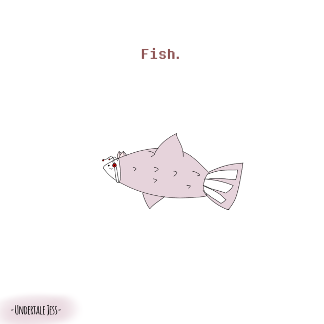 Undertale oc challenge-day 4-fish monste