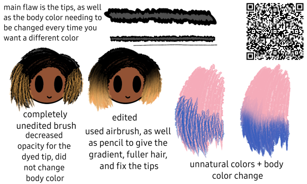 Twists brush