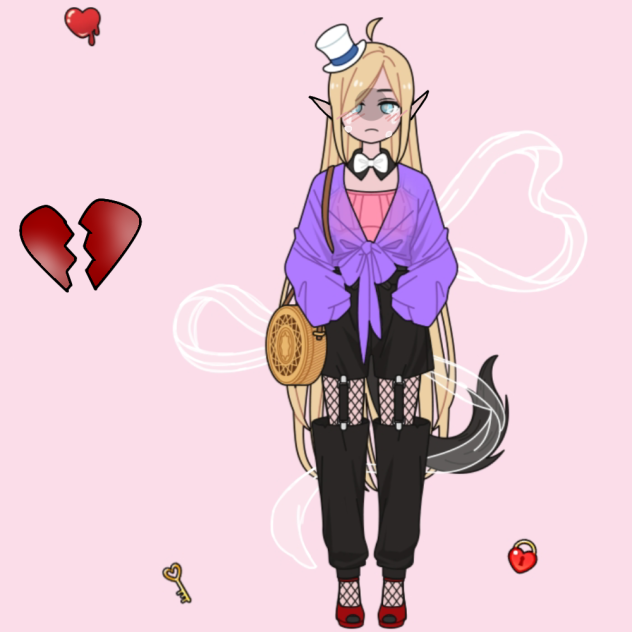 грусная алиса - ibisPaint