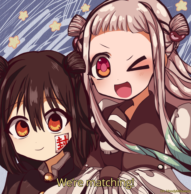 Yashiro and Hanako San (reupload) ibisPaint