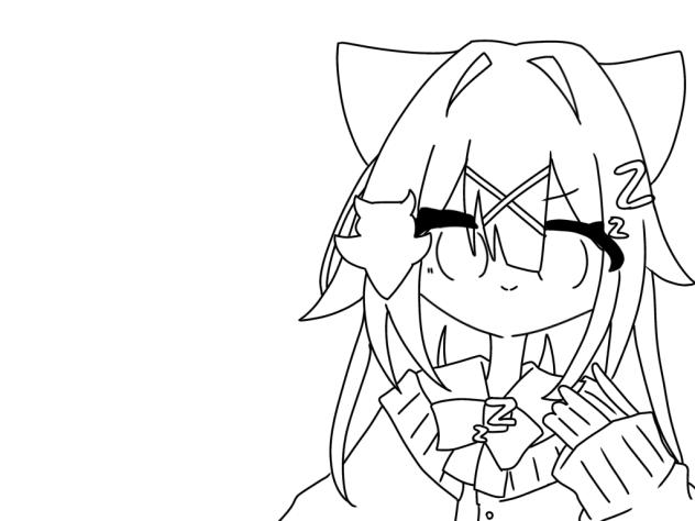 眠気製造所塗り絵！