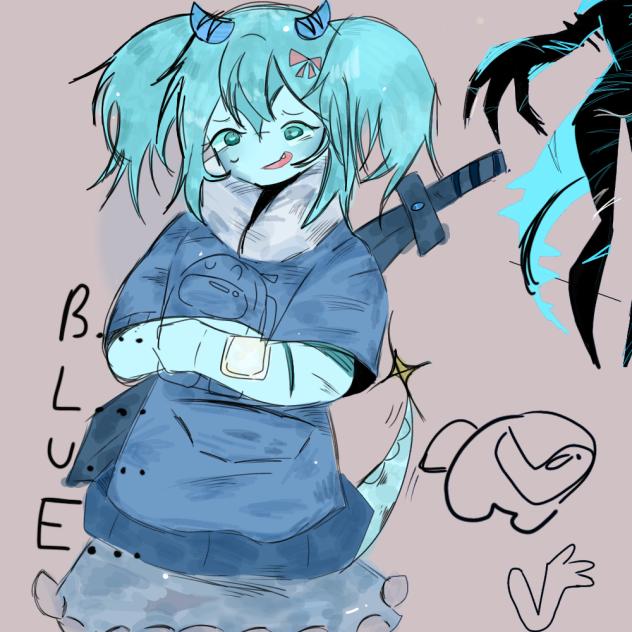 blue noob!