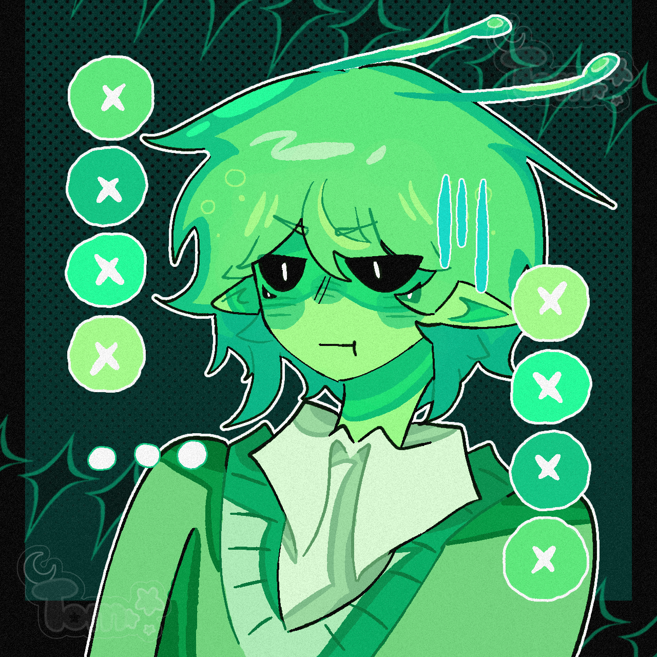 🧣 Alien 💚 ꒱ - ibisPaint
