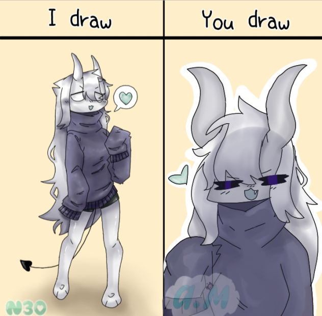 I draw u draw with N30!