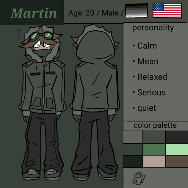 Oc reference sheet