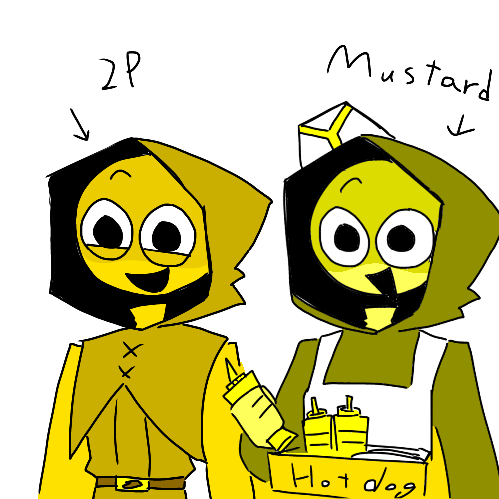 Mustard and 2p - ibisPaint