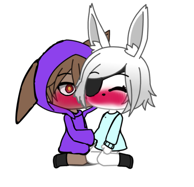 Bunny x doggy uwu