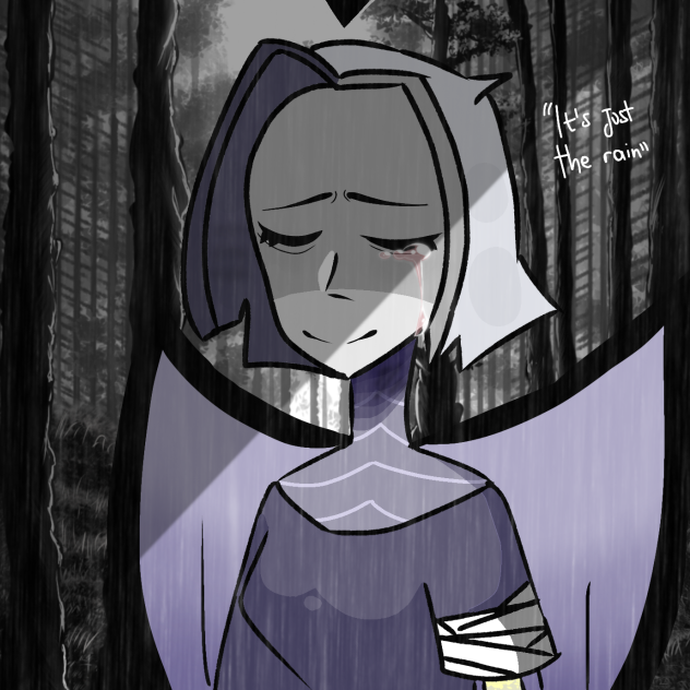 ''it's just the rain''