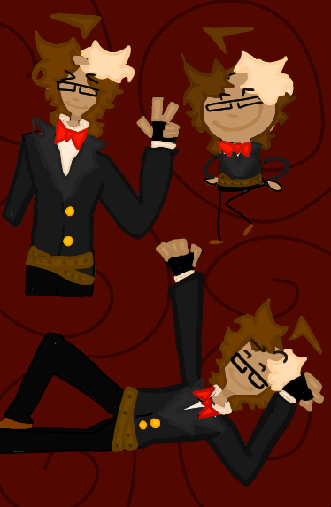 Me in a preppy suit