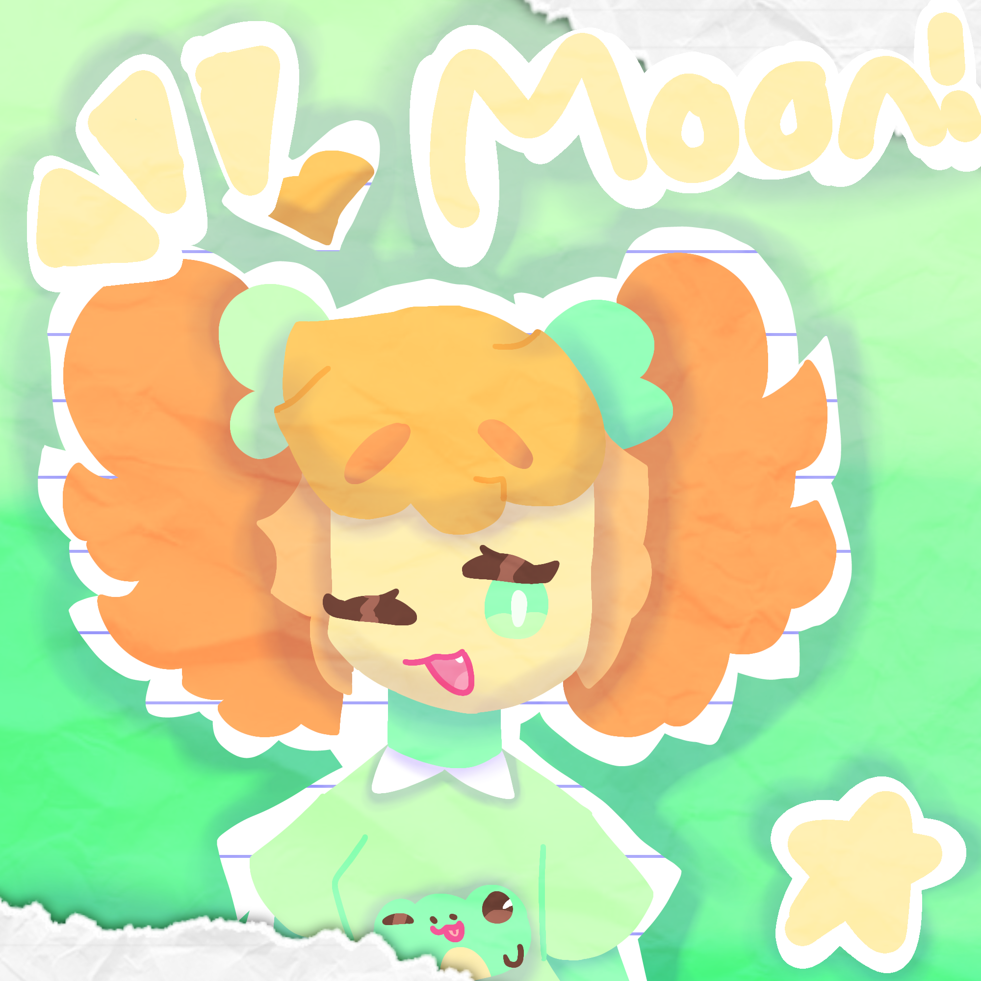 Paper artstyle test - ibisPaint