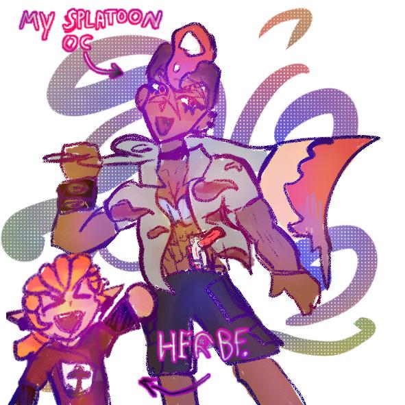 Just some splatoon oc's