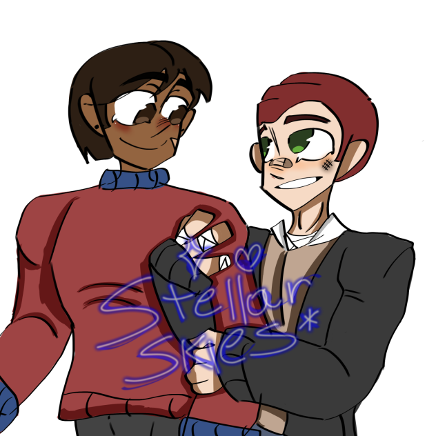 Spider Man AU Peter and Harry