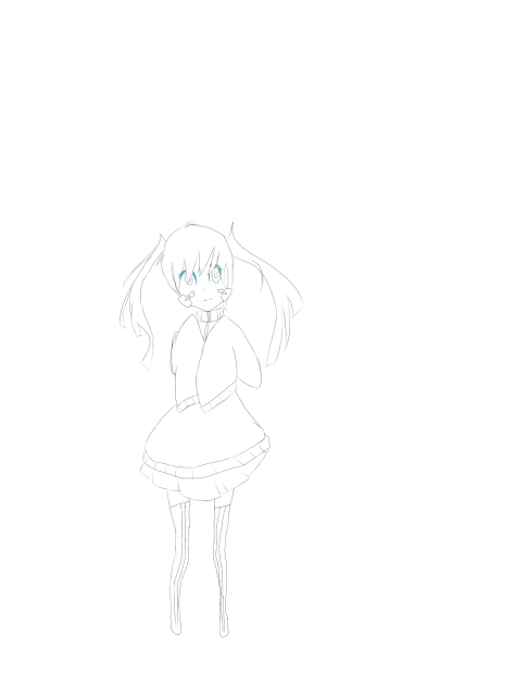 hatsune miku speed paint