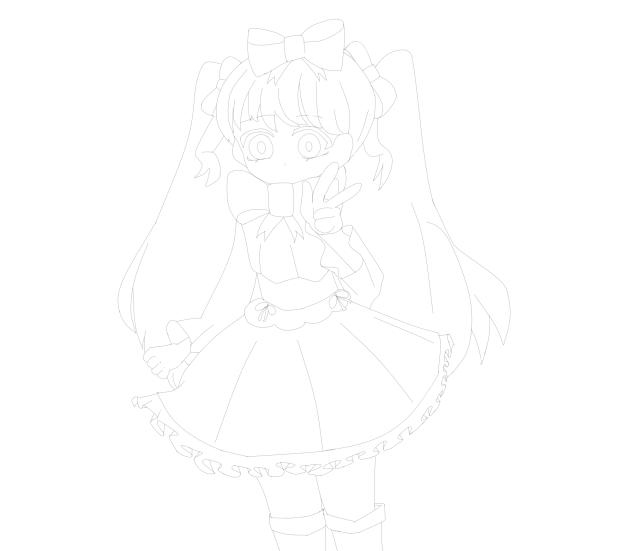 アニメ塗りバージョン