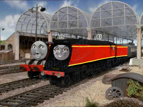 Dakota and Gordon at knapford