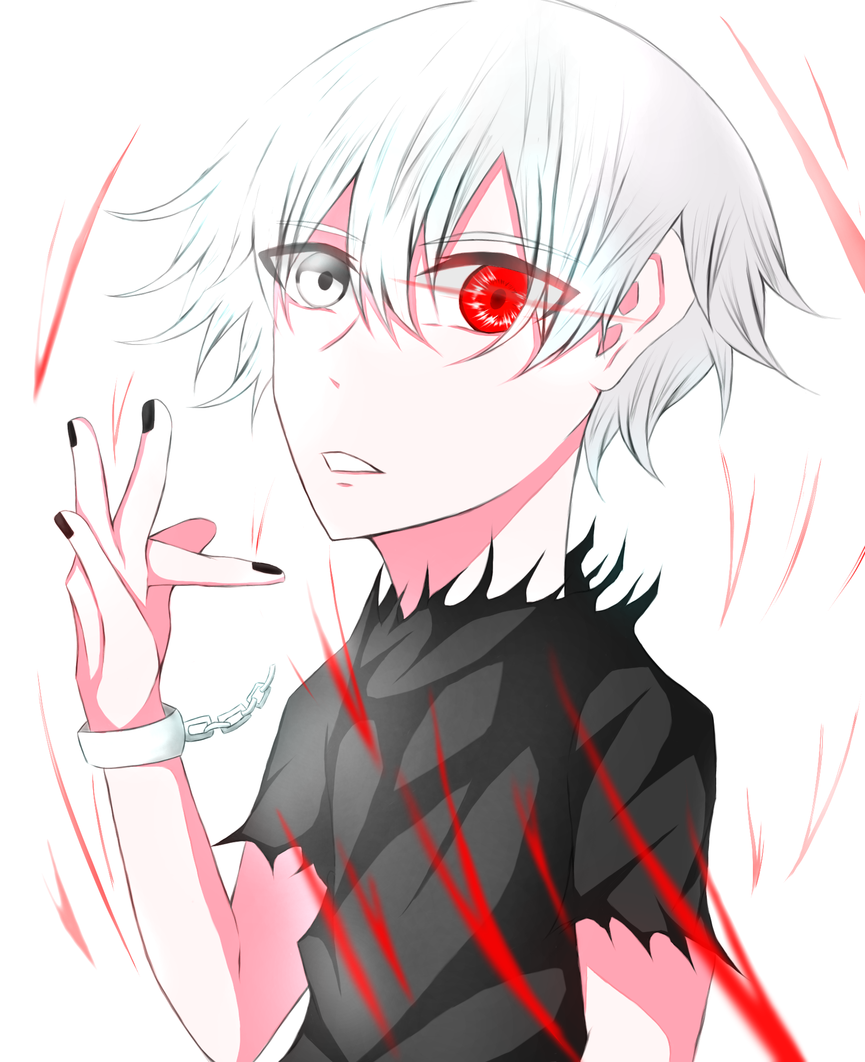 僕が描いた絵 僕が描いた乙骨憂太とリカちゃんのイラスト！☺️ : r/JuJutsuKaisen