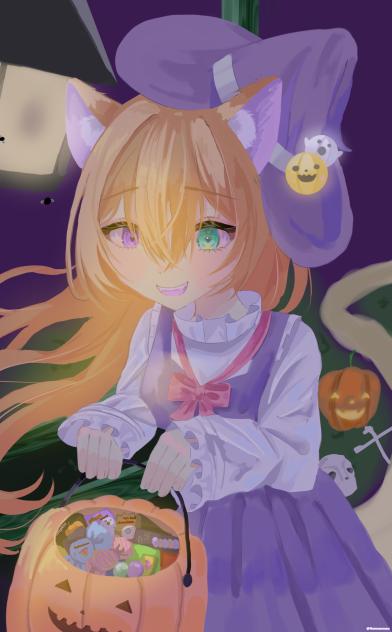 🍬🎃Trick or treating！