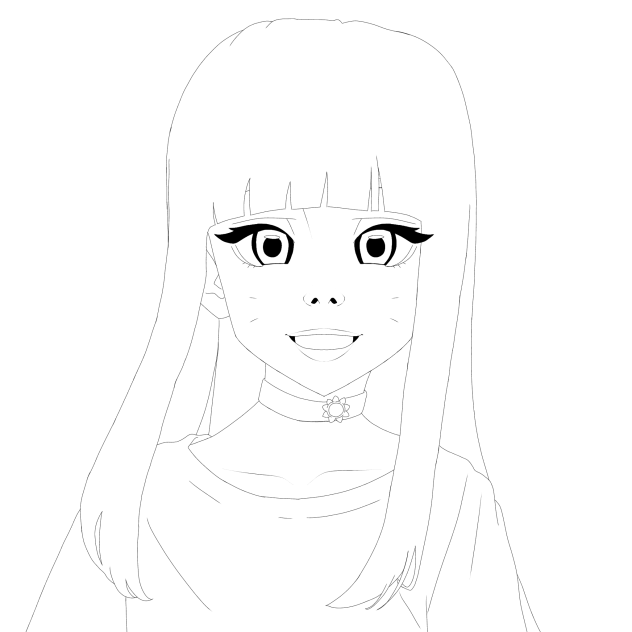 Himawari coloring page