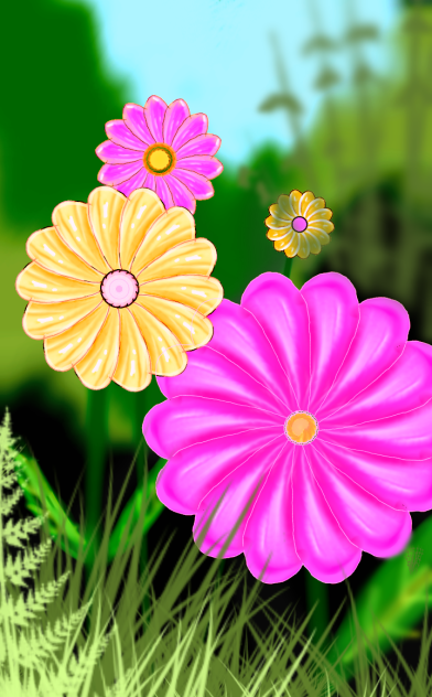 flowers - ibisPaint