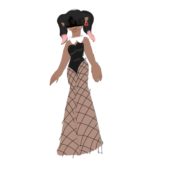 Rabbit hole if miku was black.