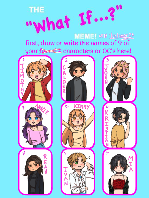 What If challenge!!